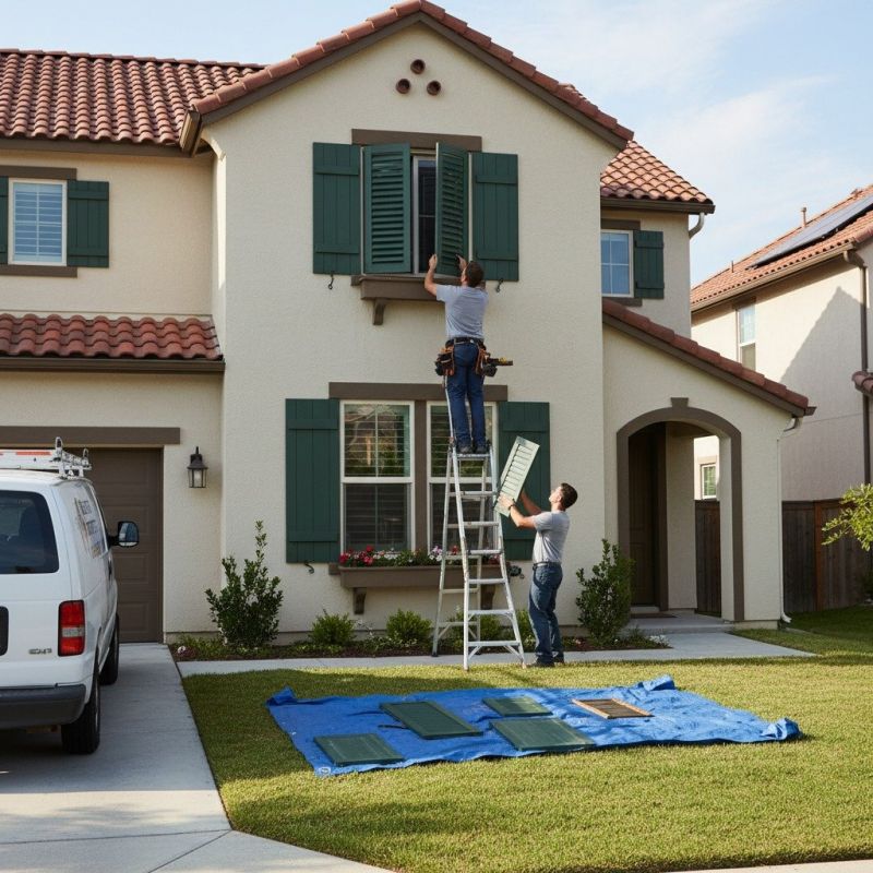 Exterior Shutters Repair in Arvada, CO