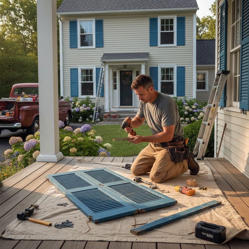 Shutter Handle Repair in Olathe, KS