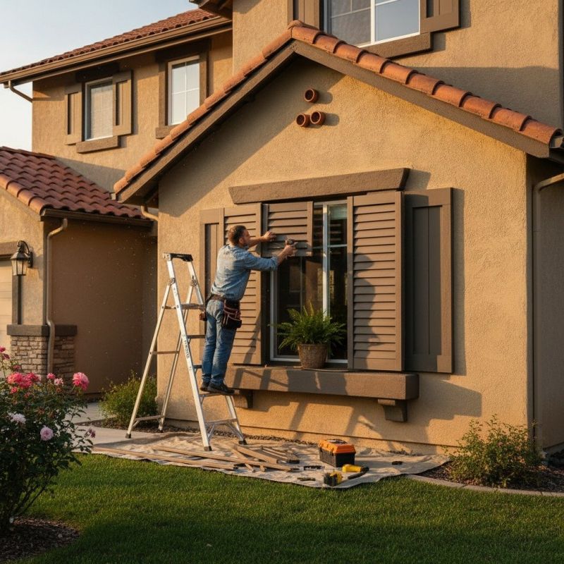 Shutter Latch Replacement in Alpharetta, GA